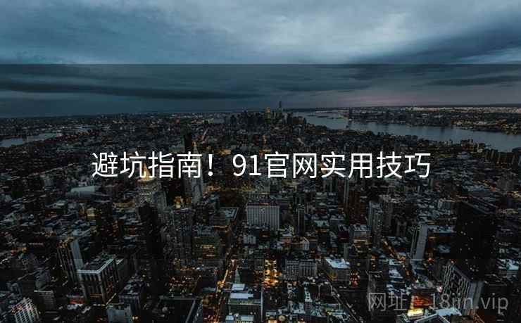避坑指南！91官网实用技巧